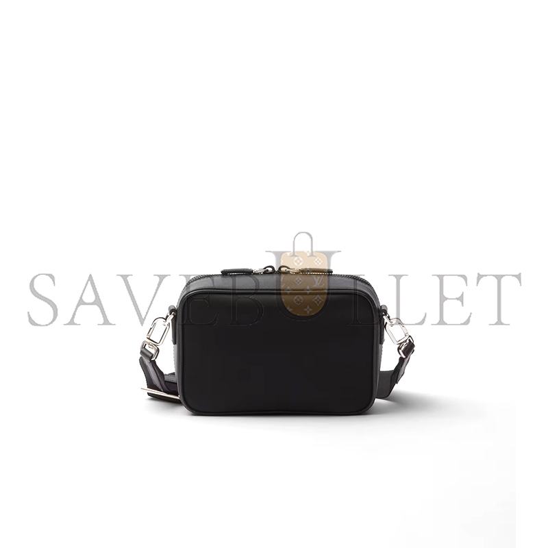 PRADA BRIQUE RE-NYLON AND SAFFIANO LEATHER BAG 2VH070 (19*12.5*5.5cm) PRADA BRIQUE RE-NYLON AND SAFFIANO LEATHER BAG 2VH070 (19*12.5*5.5cm)